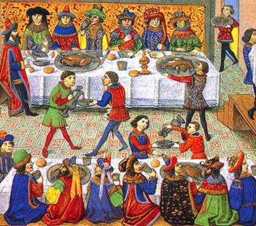 Les Disciples du Dieu Multiface- Saison 4 - La Valse des Intrigants  Banquet-Medieval
